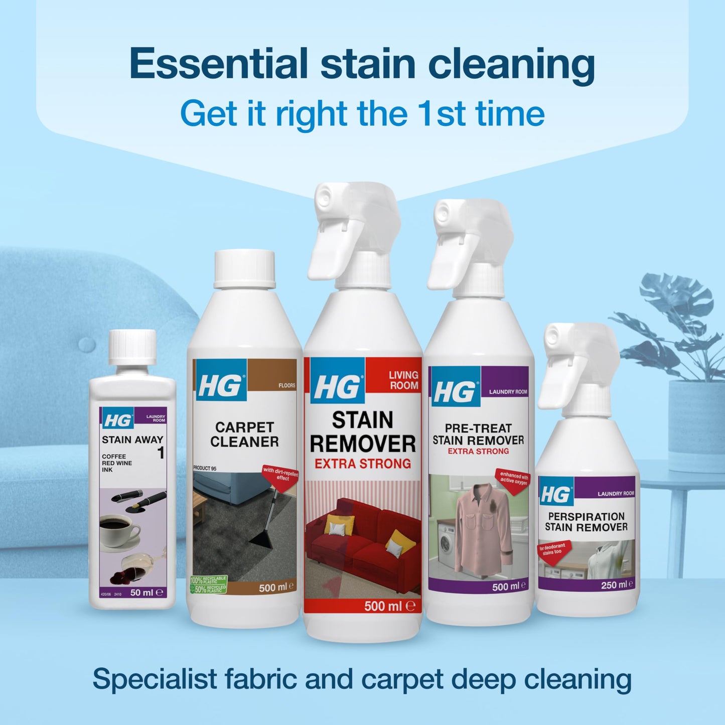 Hg Stain Remover Extra Strong 500ml