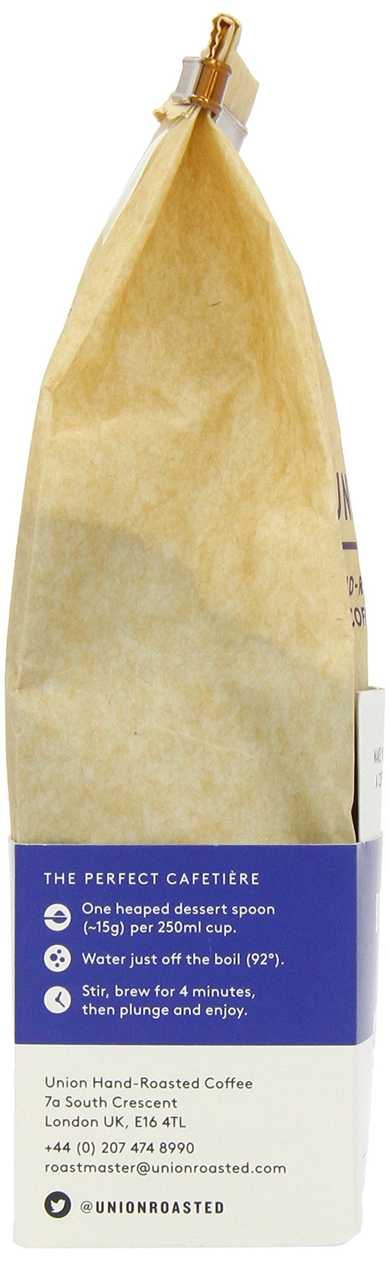 Union Hand Roasted Coffee Brazil Ground Coffee, 200g