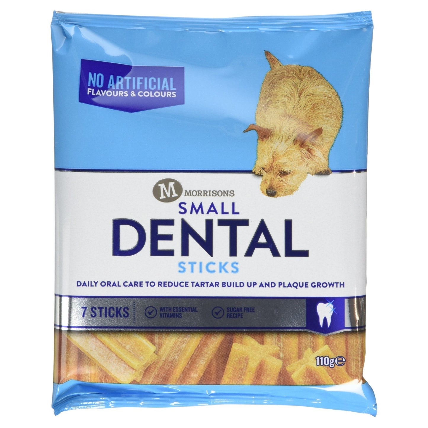 Morrisons 7 Small Dental Sticks, 110g