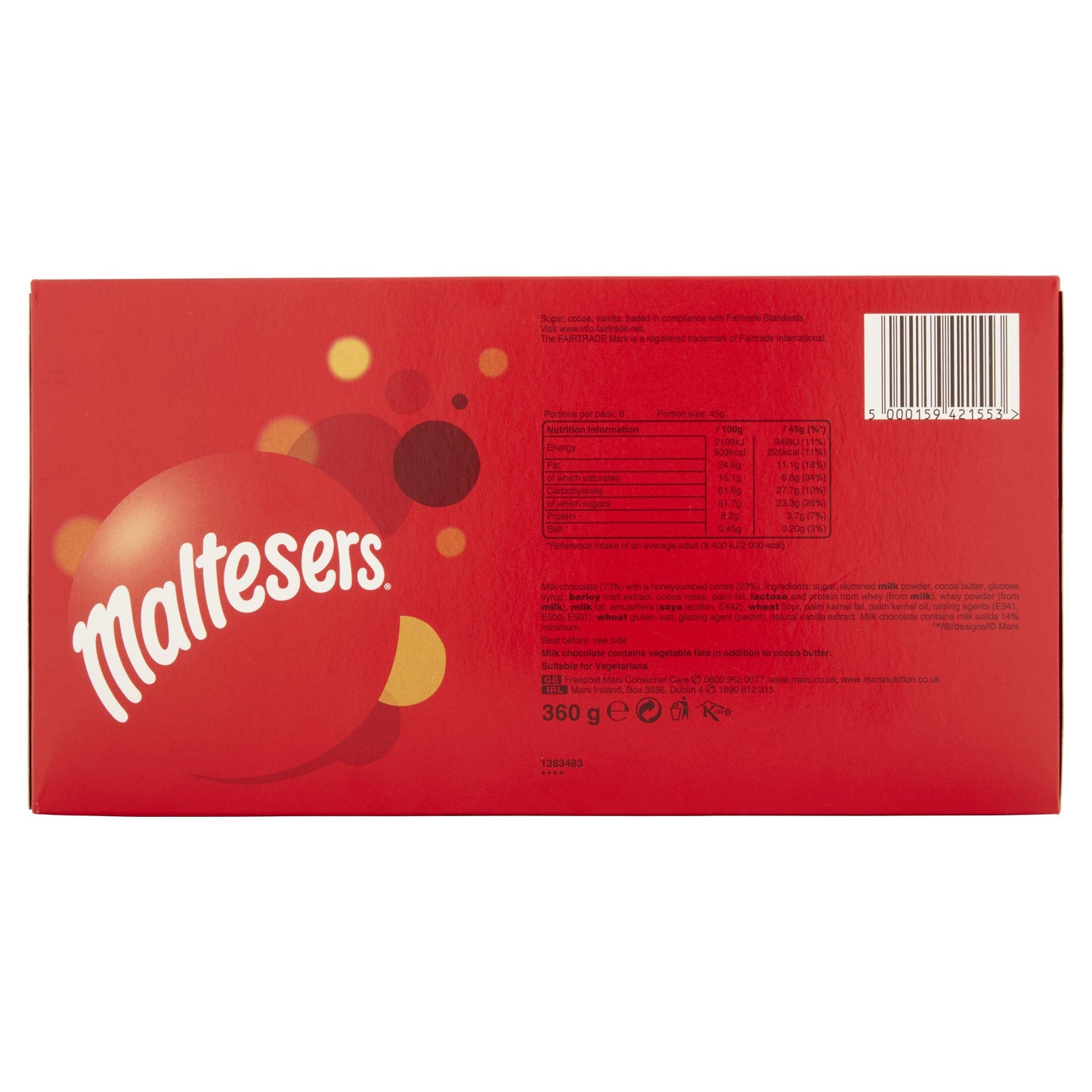 Maltesers Chocolate Box, 310g