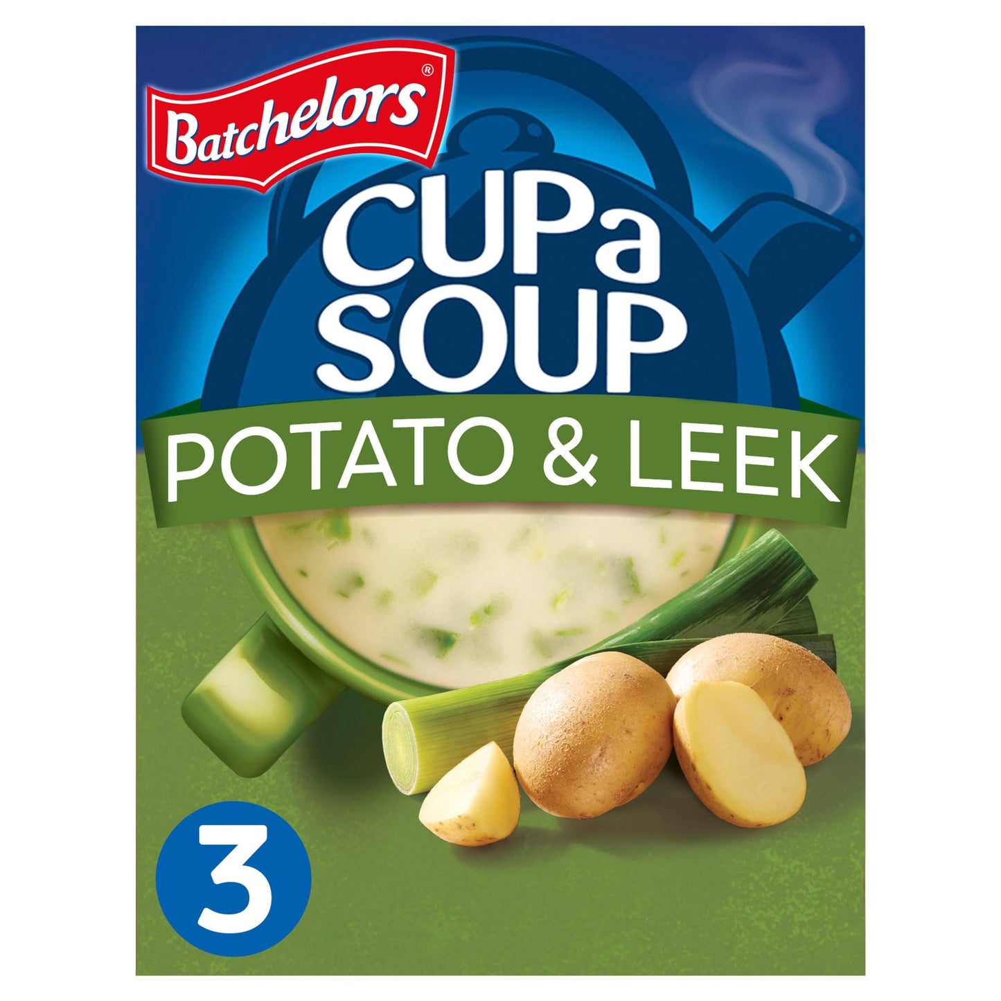 Batchelors Cup a Soup Potato & Leek 3 Sachets 80g