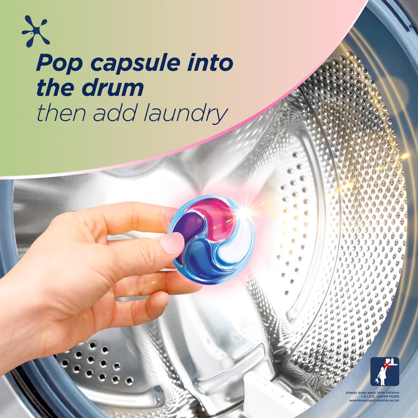 Persil Ultimate Laundry Capsules Touch of Comfort, 44 Washes - 4x Longer-Lasting Fragrance, 4-Action* Nano-Power Technology