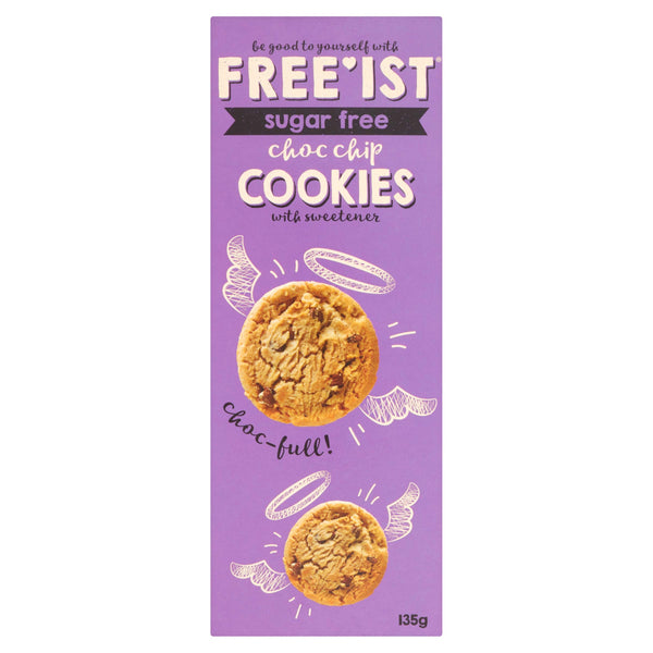 Free'ist Sugar Free Choc Chip Cookies 135g