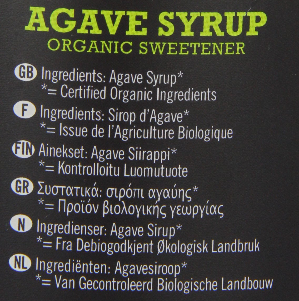 Biona Organic Agave Light Syrup 350g