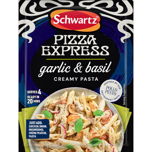 Schwartz Pizza Express Garlic & Basil Creamy Pasta, 35g