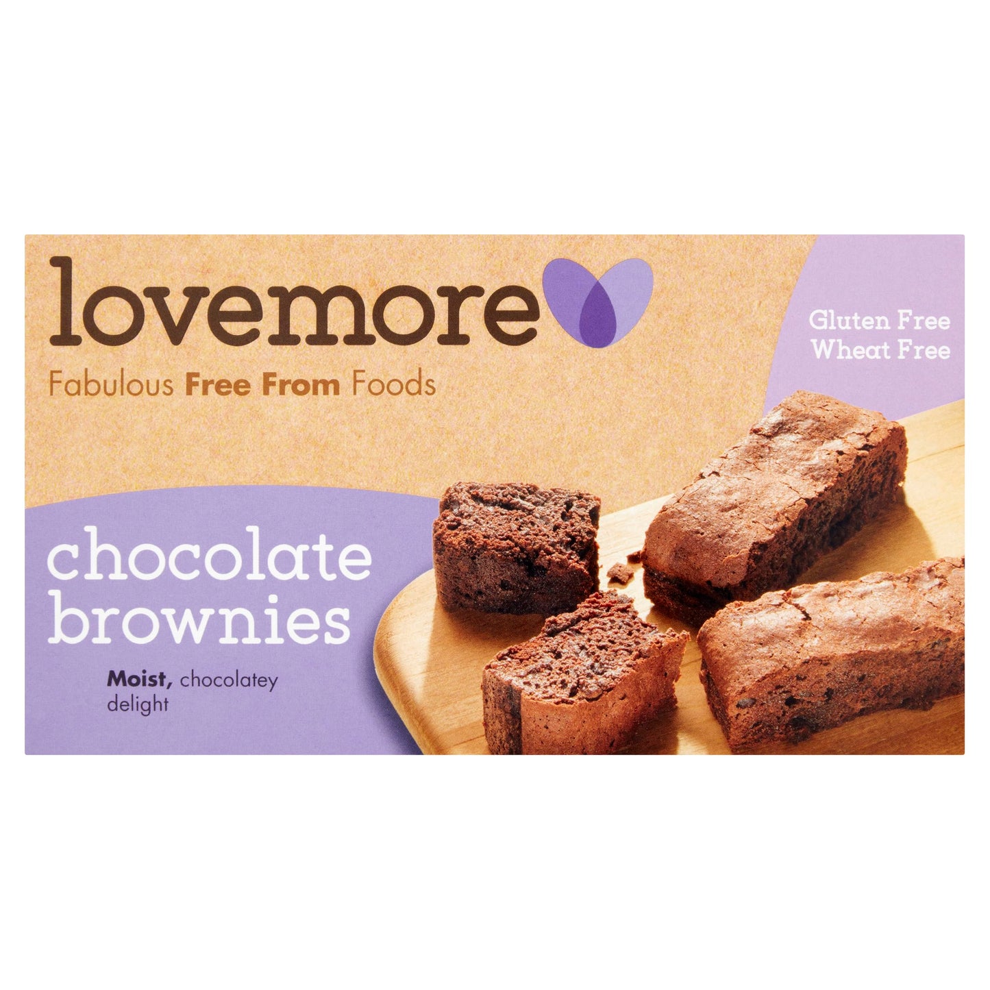 Lovemore Gluten Free Chocolate Brownies 180g
