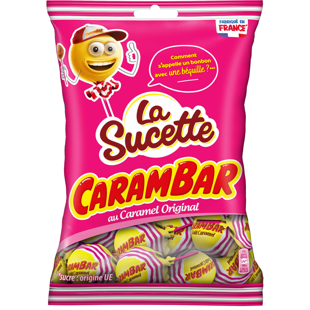 Carambar La Sucette Caramel Original 156g