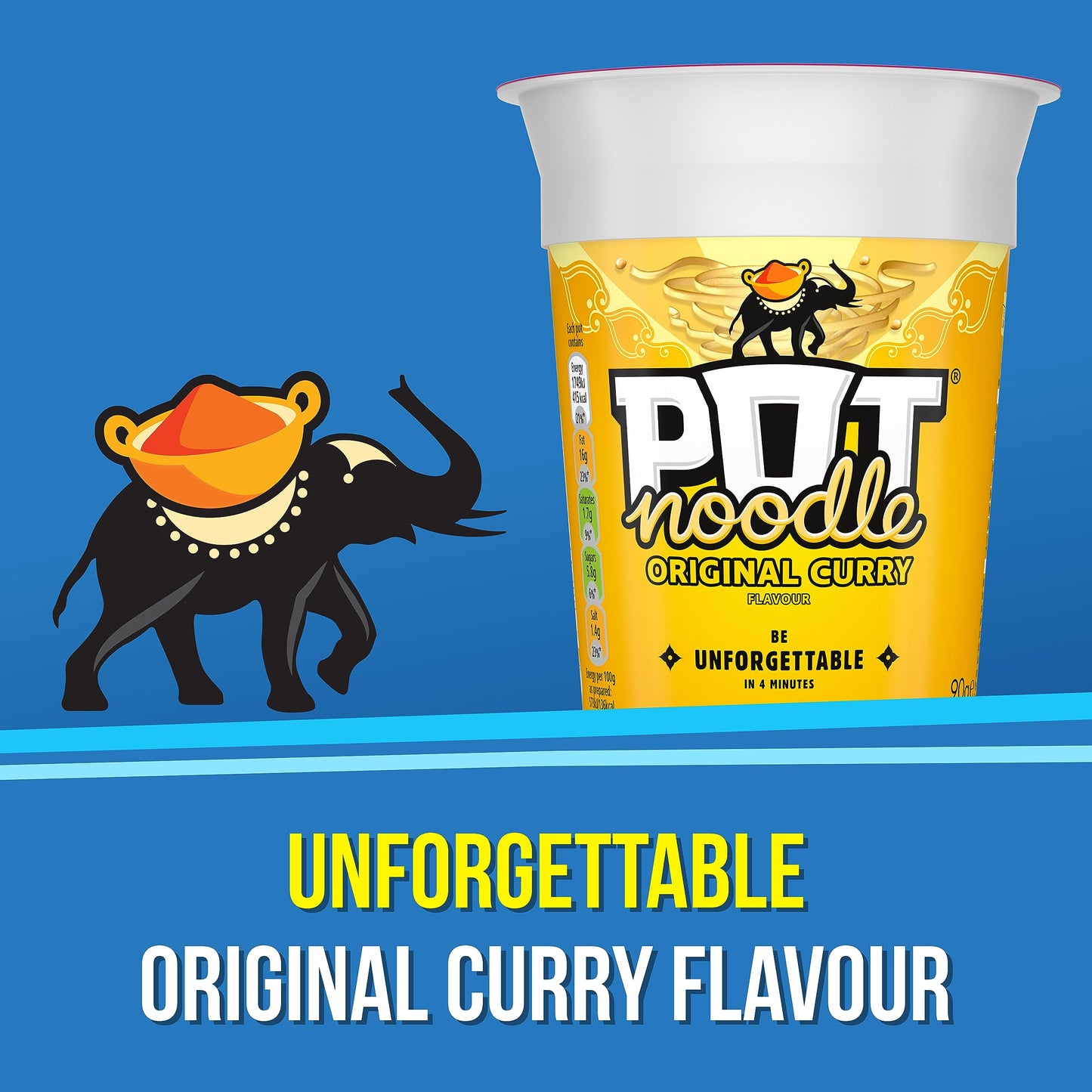 Pot Noodle Standard Pot Original Curry 90 g