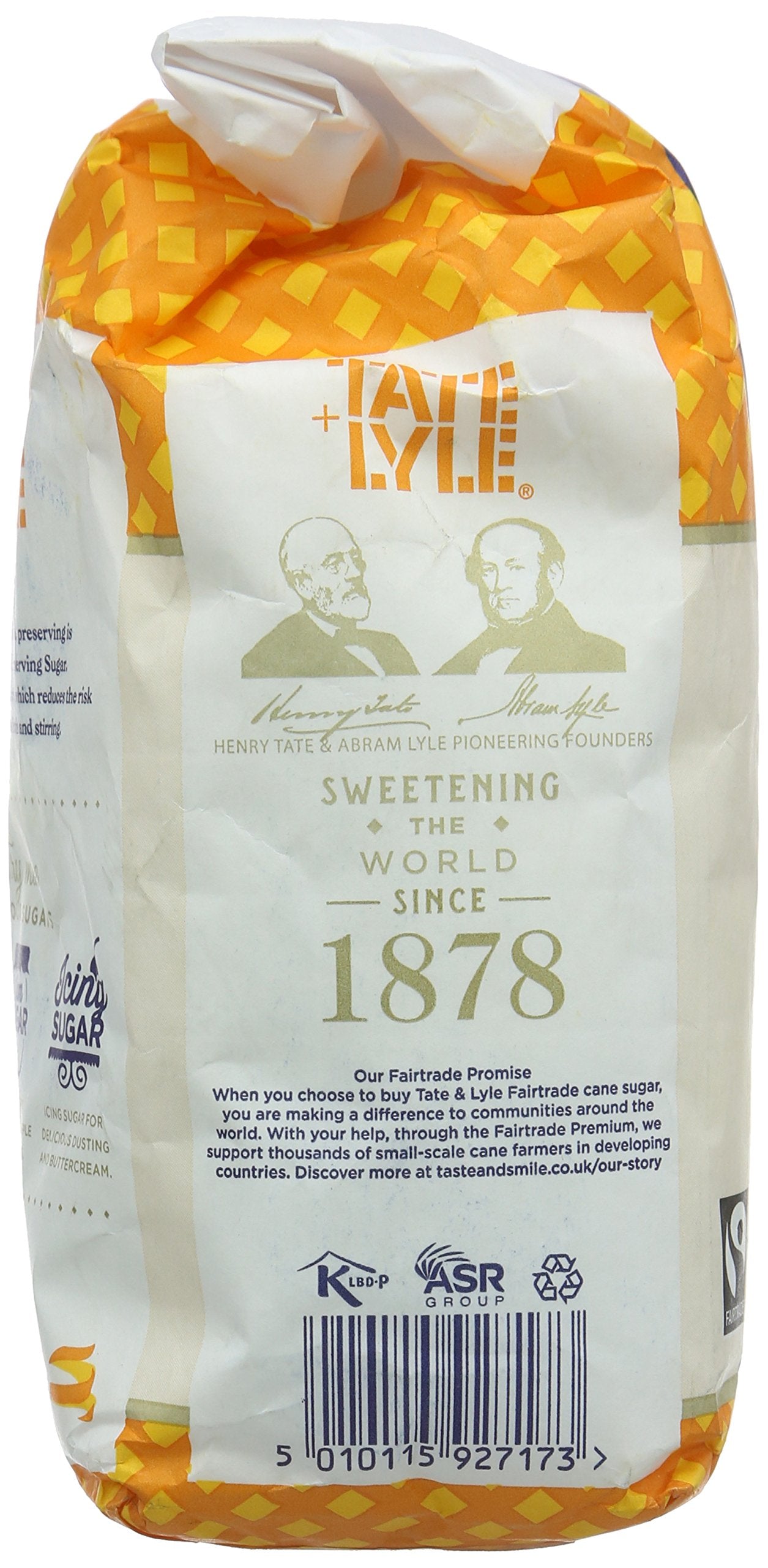 Tate + Lyle Fairtrade Preserving Sugar, 1kg