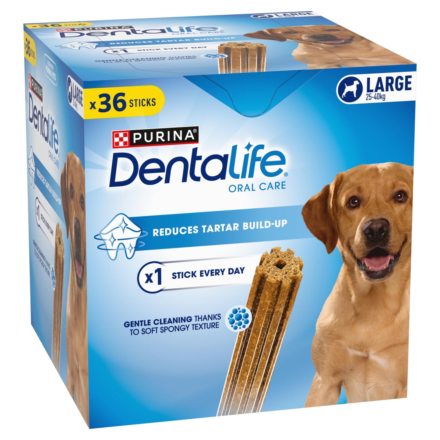PURINA Dentalife | Large Dog Treat Dental Chew 36 Stick