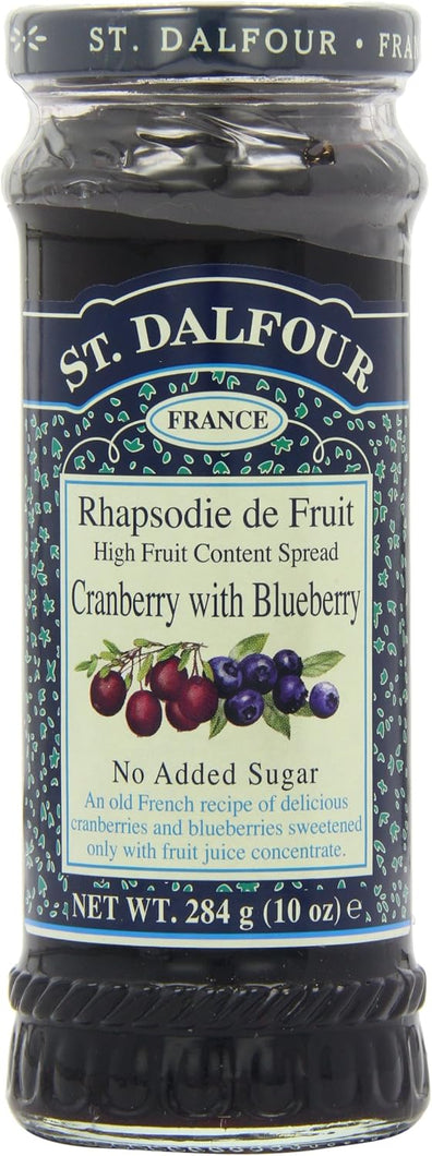 St Dalfour Cranberry & Blueberry, 284g