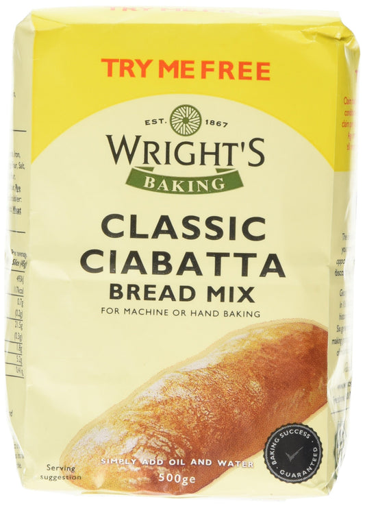 Wright's Baking Classic Ciabatta Bread Mix, 500g