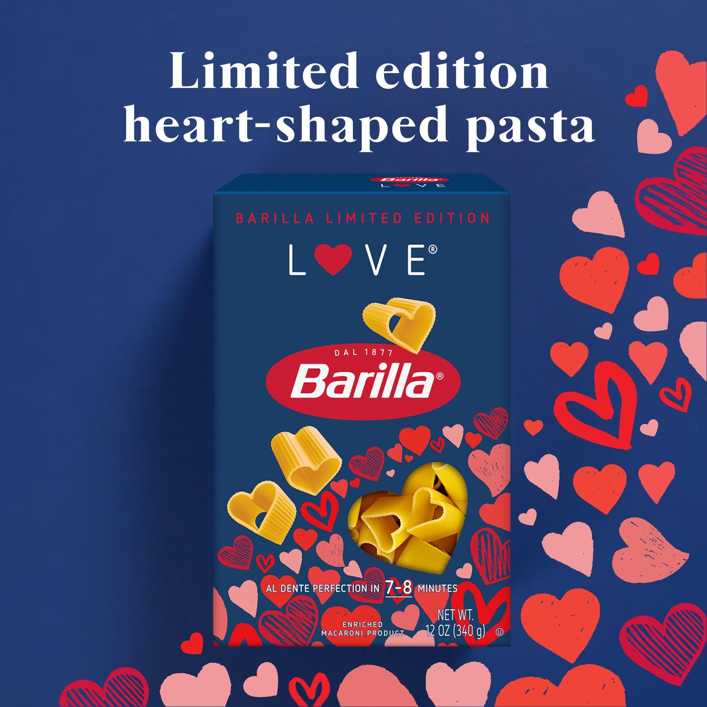 Barilla Heart Shaped Pasta 340g