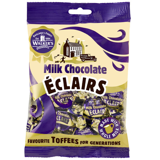 Walkers Nonsuch Milk Chocolate Eclairs Bag 150g
