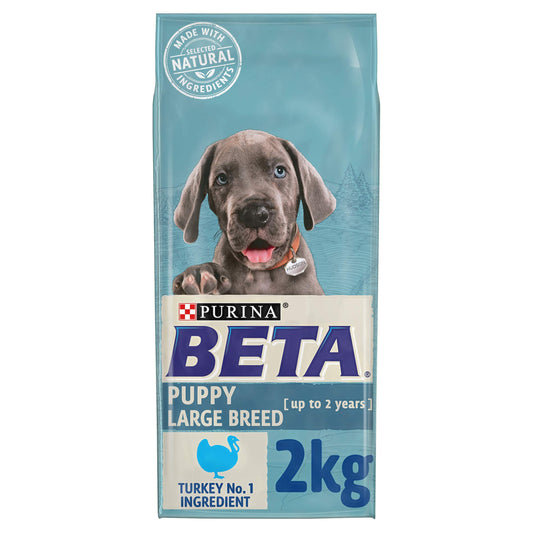 Beta Large Breed Puppy Dry Dog Food Turkey 2kg