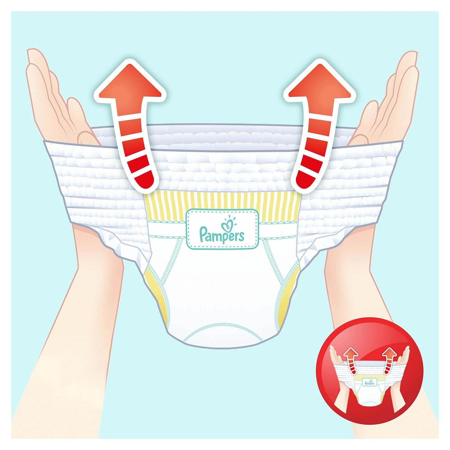 Pampers Baby Dry Pants ,Size 6 (76 Pants)