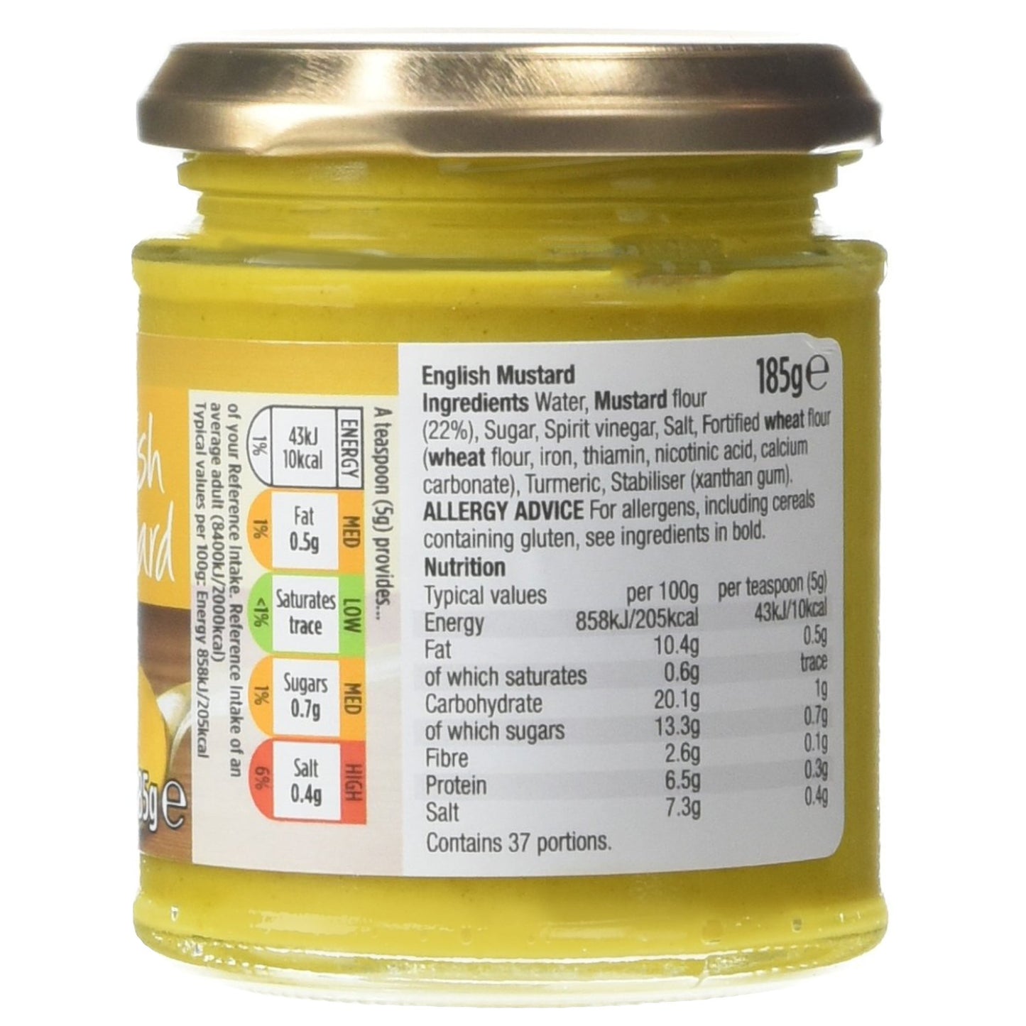 Morrisons English Mustard, 185g