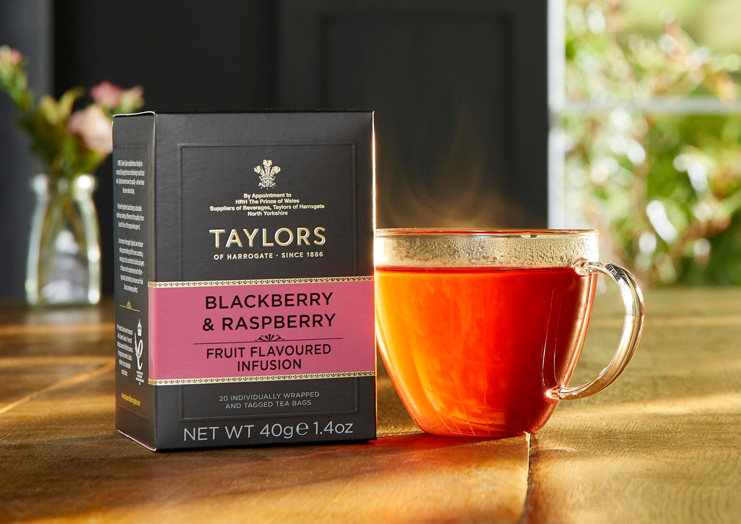 Taylors of Harrogate Blackberry & Raspberry - 20 Teabags
