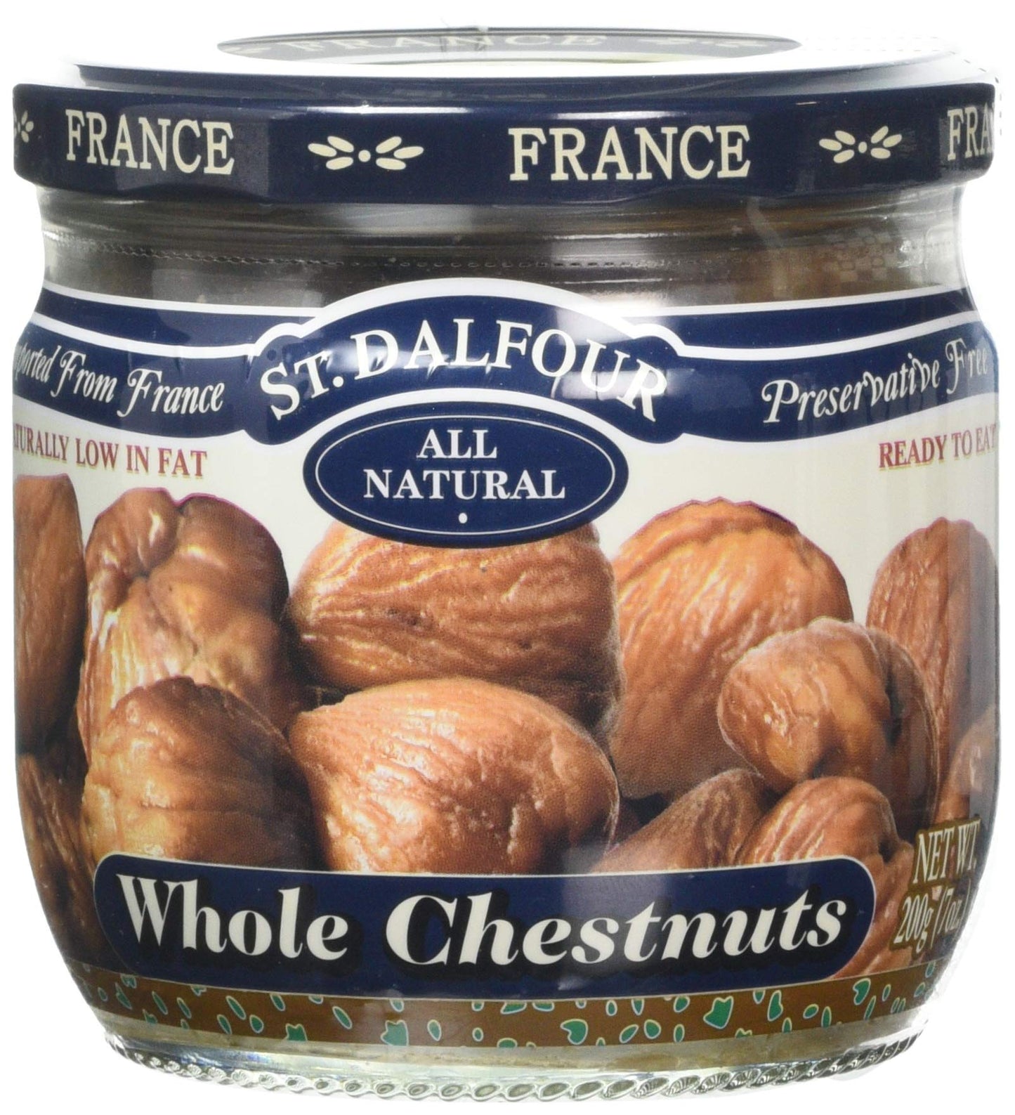St Dalfour Whole Chestnuts, 200 g