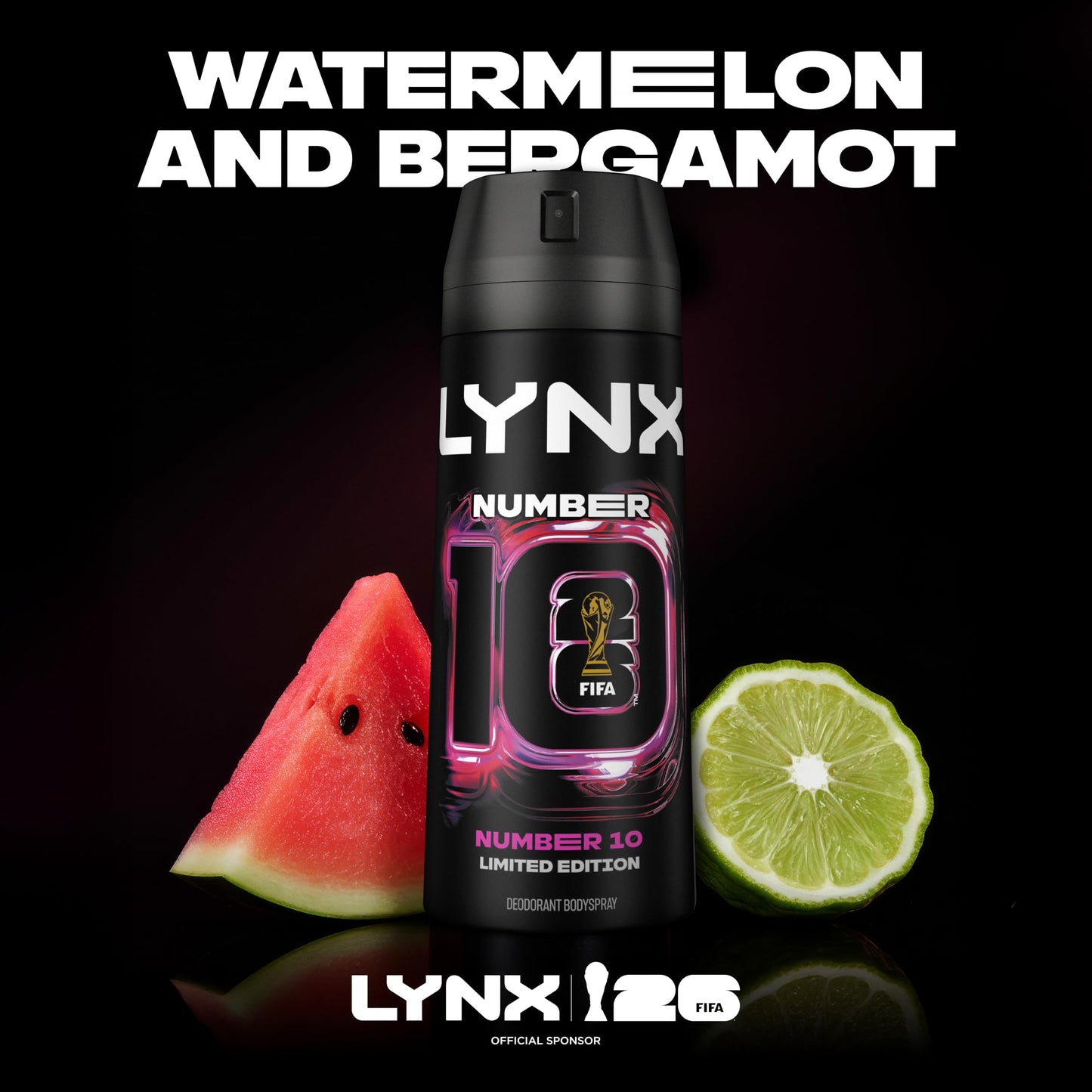 Lynx Limited Edition FIFA Number 10 Aerosol Body Spray 150 ml