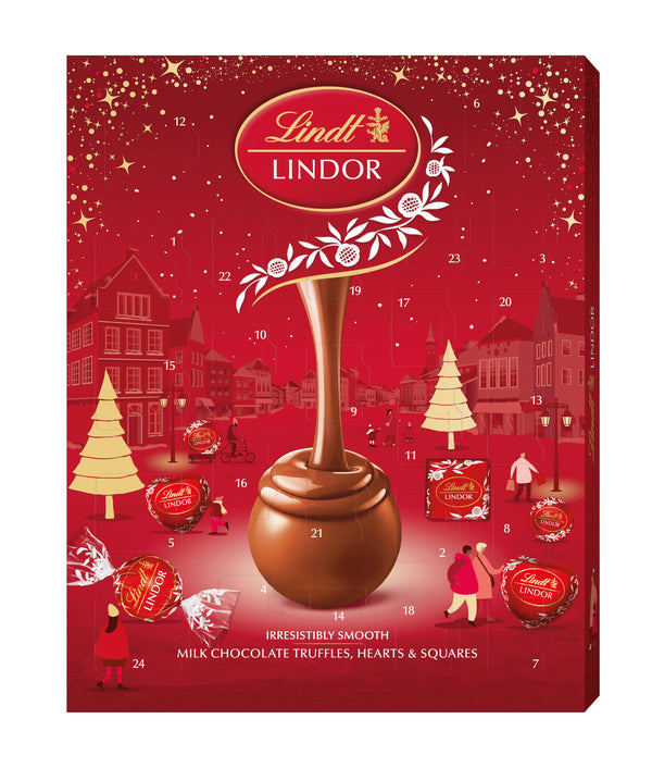 Lindt Lindor Milk Chocolate Advent Calendar