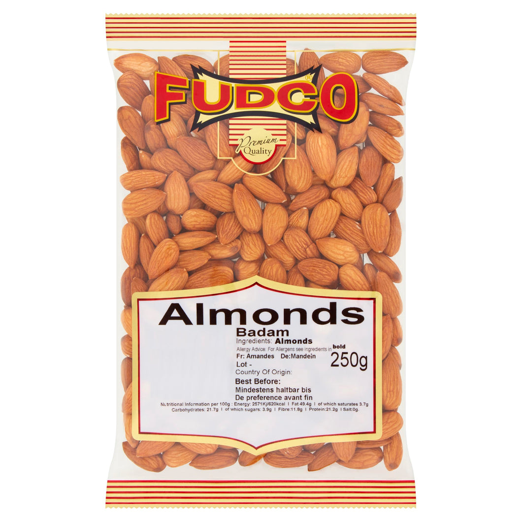 Fudco Almonds, 250g