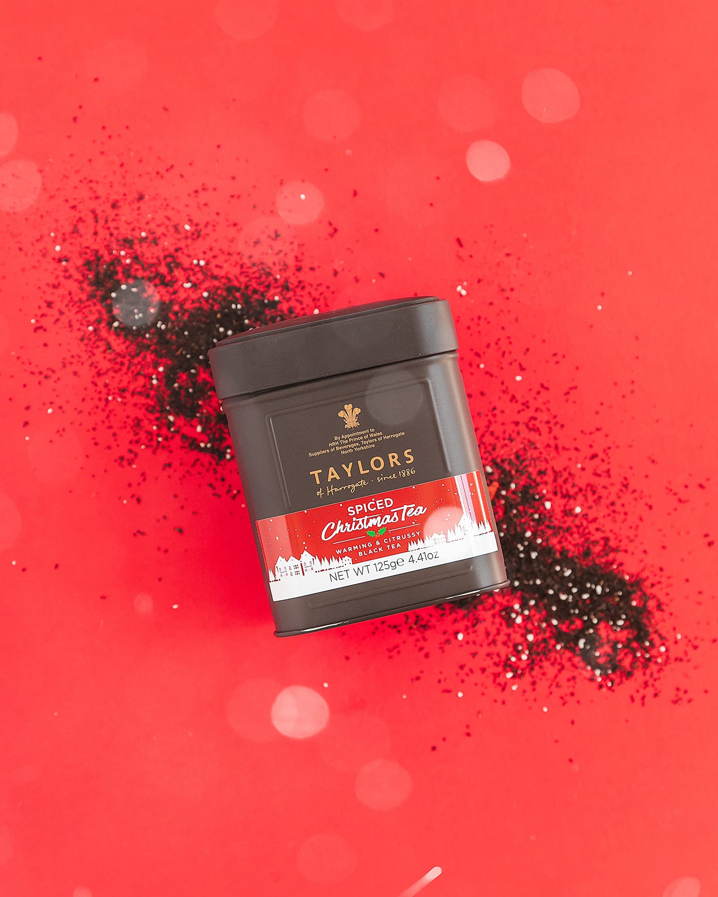 Taylors of Harrogate Taylors Spiced Christmas Tea Caddy, 125 g