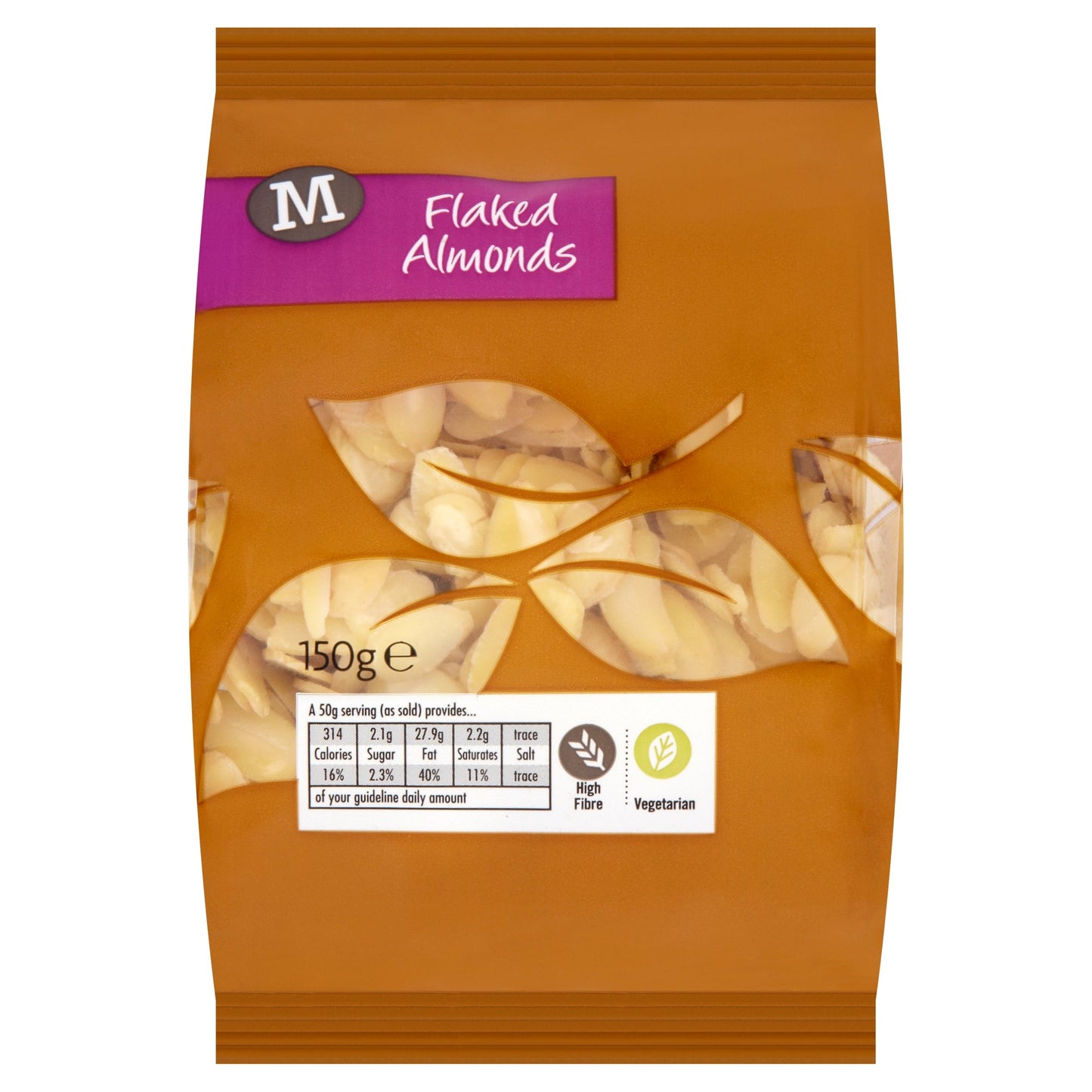 Morrisons Flaked Almonds, 150g