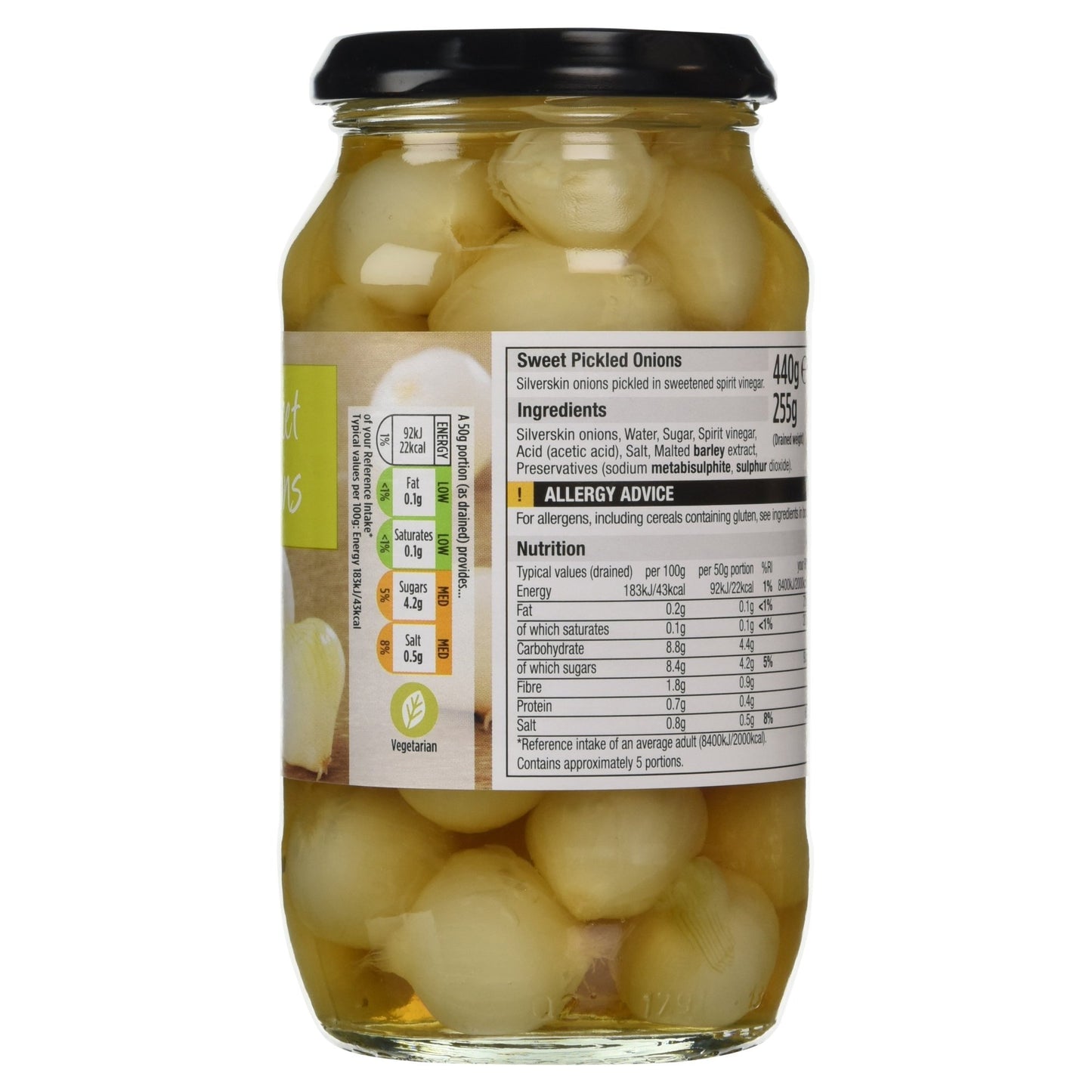 Morrisons Sweet Onions 440g
