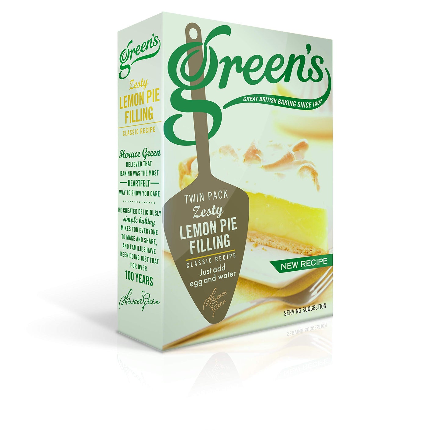 Green's Lemon Pie Filling Dessert Mix 140 g - Pack of 6