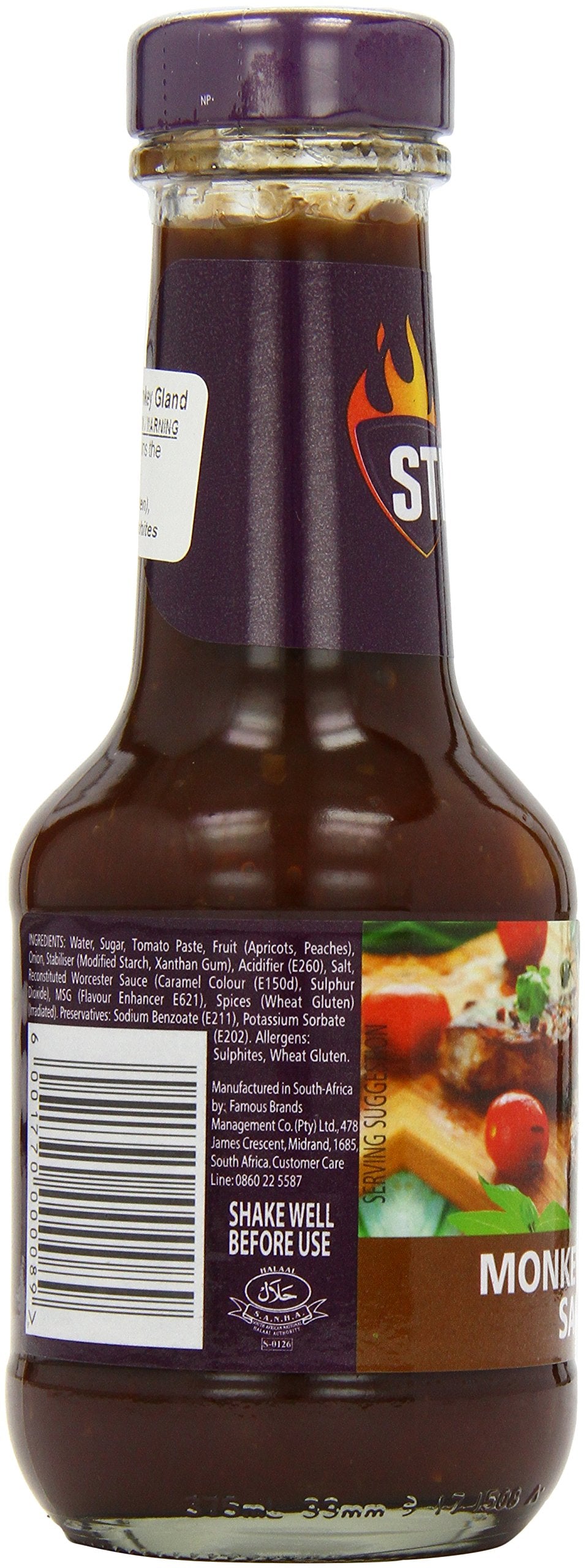 Steers Monkey Gland Sauce 375 ml (Pack of 4)