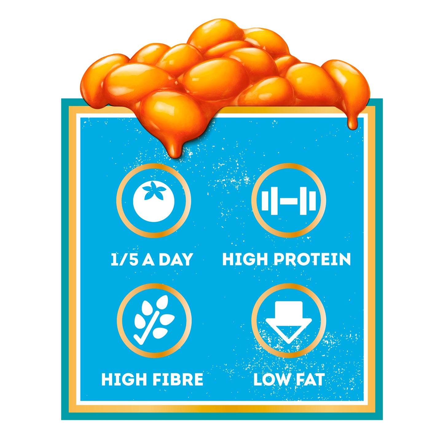 Heinz No Added Sugar Baked Beans 415g