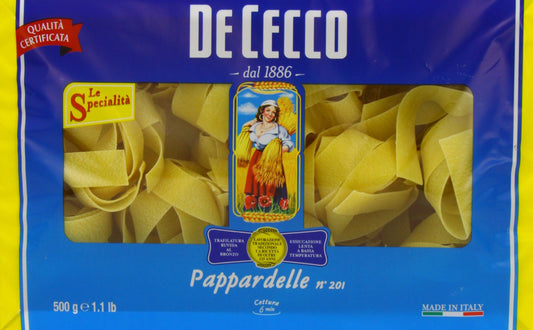 Premiere De Cecco Pappardelle Pasta 500 g
