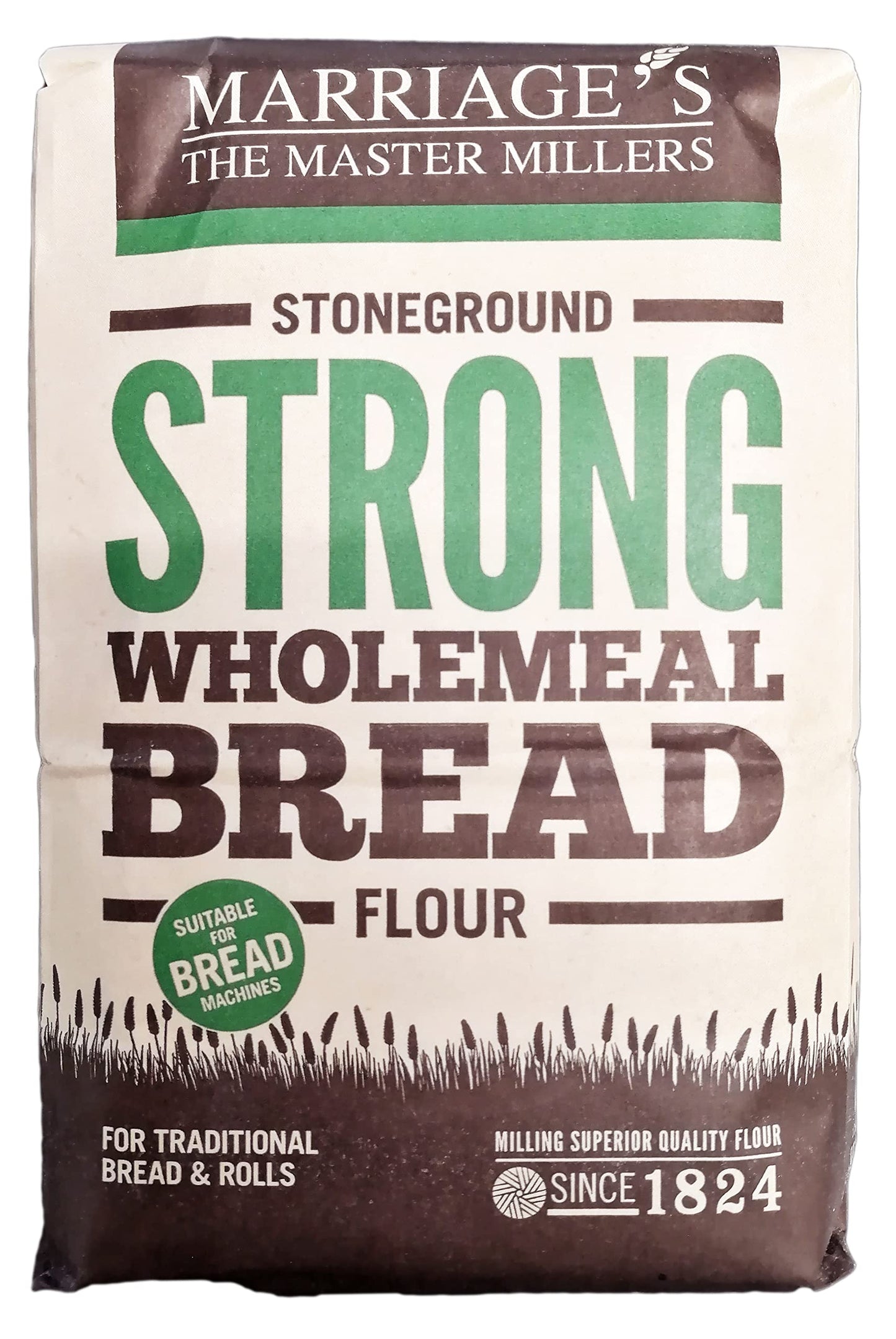 Marriages Stoneground Strong Wholemeal Bread Flour, 1.5kg