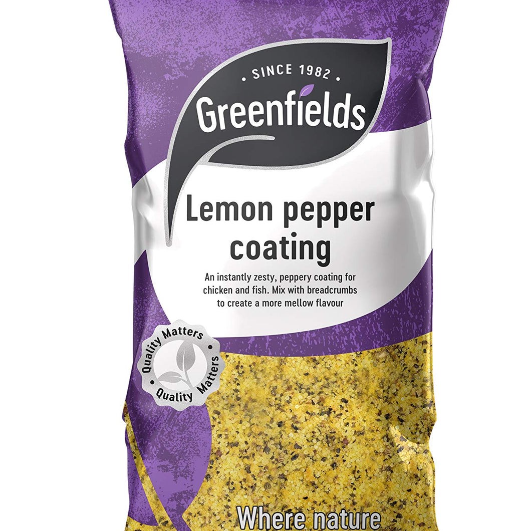 Greenfields Lemon Pepper Coating, 100g