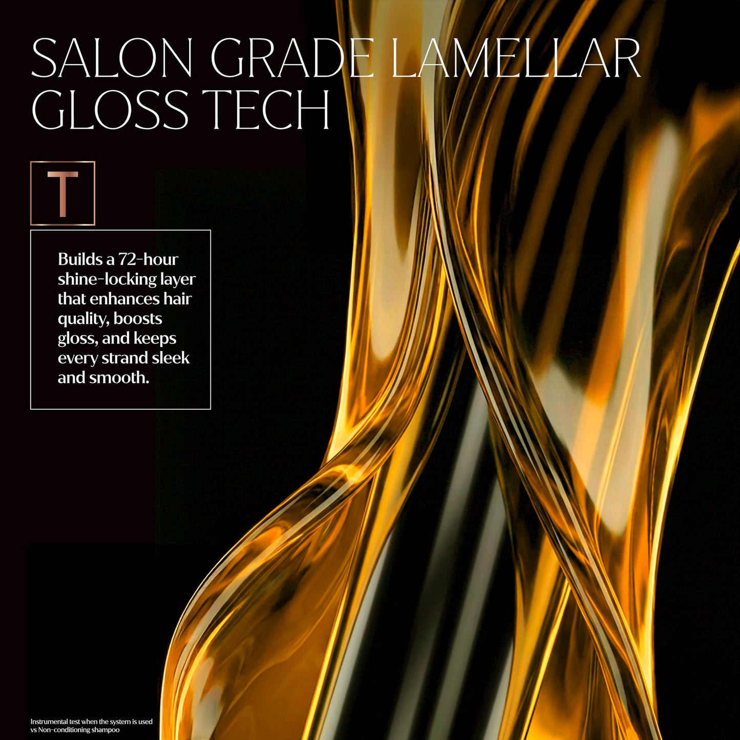 TRESemme Lamellar Gloss Priming Hair Serum salon-grade hair care for a smooth fibre finish 100 ml