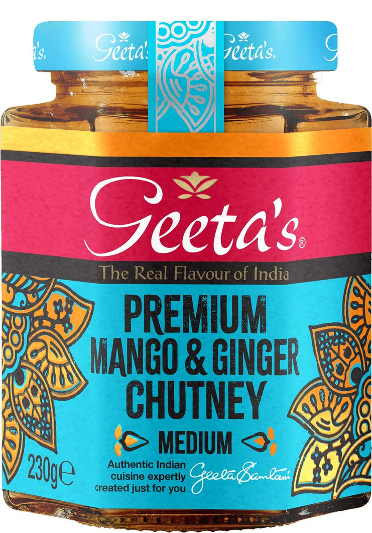 Geeta's Mango & Ginger Chutney 230g