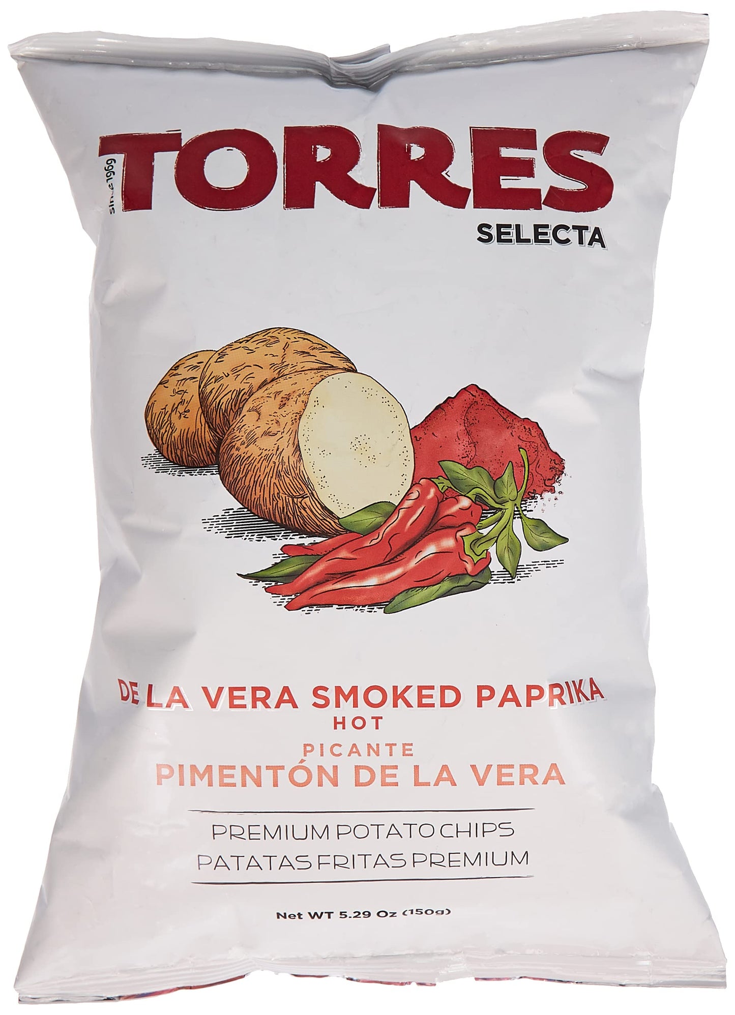 Torres Selecta Torres Smoked Paprika Crisps, 150g