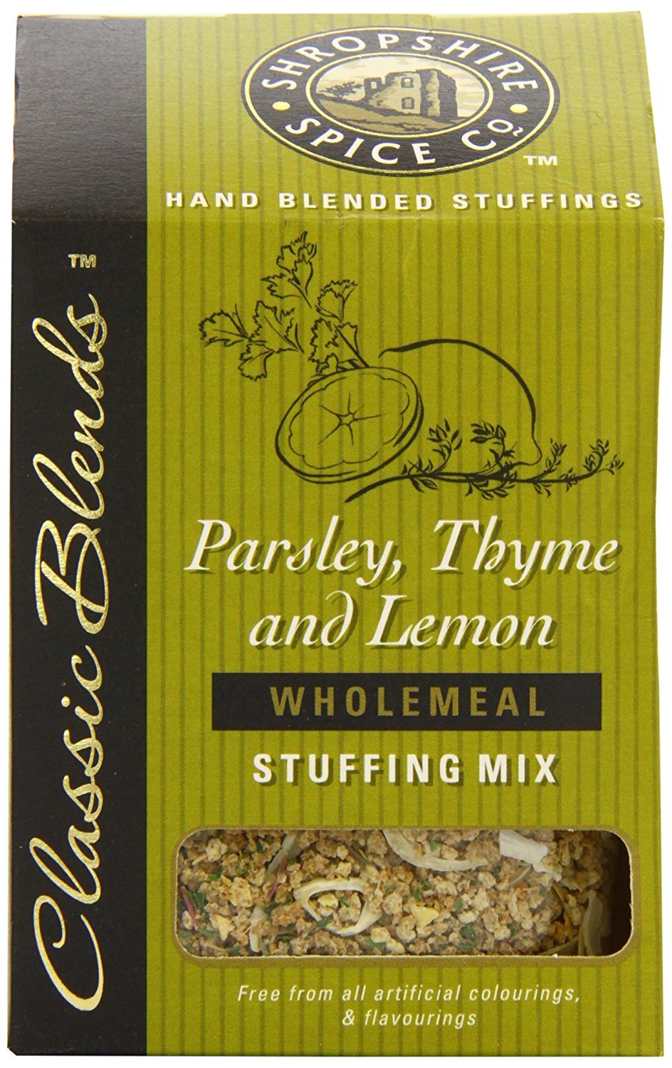 Shropshire Spice Parsley Thyme & Lemon Stuffing with Wholemeal Crumbs 150g