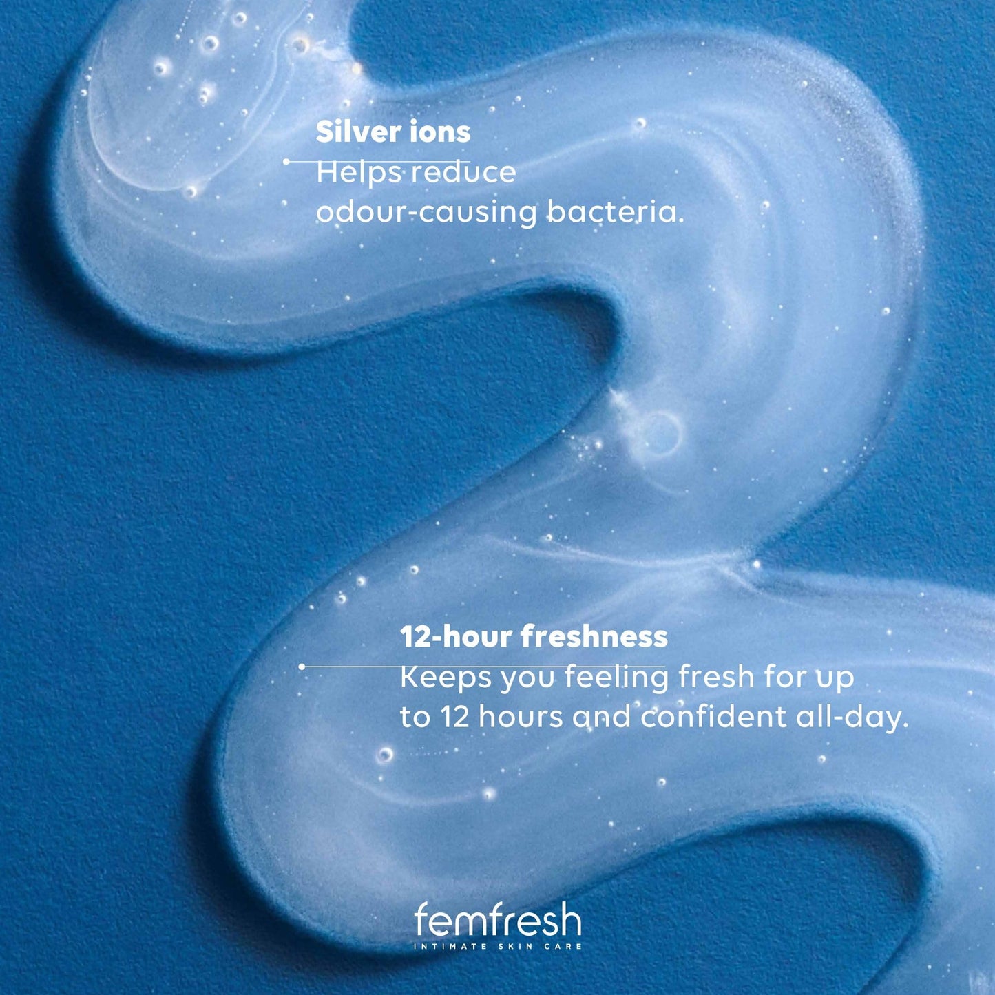 Femfresh Ultimate Care Active Vaginal Wash - Intimate Feminine Hygiene Shower Gel Cleanser - pH Balanced, Soap Free, Fragrance Free Gel Formula with 12-hour Sweat Protection - 6 x 250ml Multi Pack