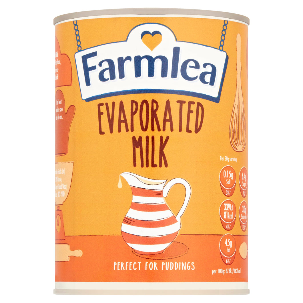 Farmlea Evaporated Milk 410g