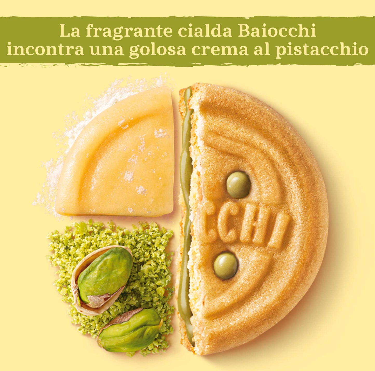 MULINO BIANCO BAIOCCHI PISTACCHIO 240g
