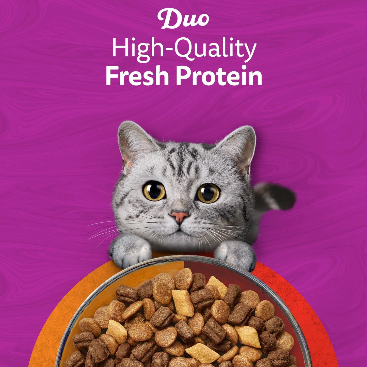 WHISKAS 1+ DUO MEATY Combos Dry Cat Food 1.9kg