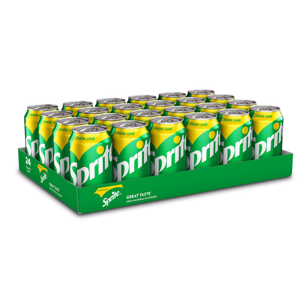 Sprite Lemon Lime Can, 330ml - Case of 24