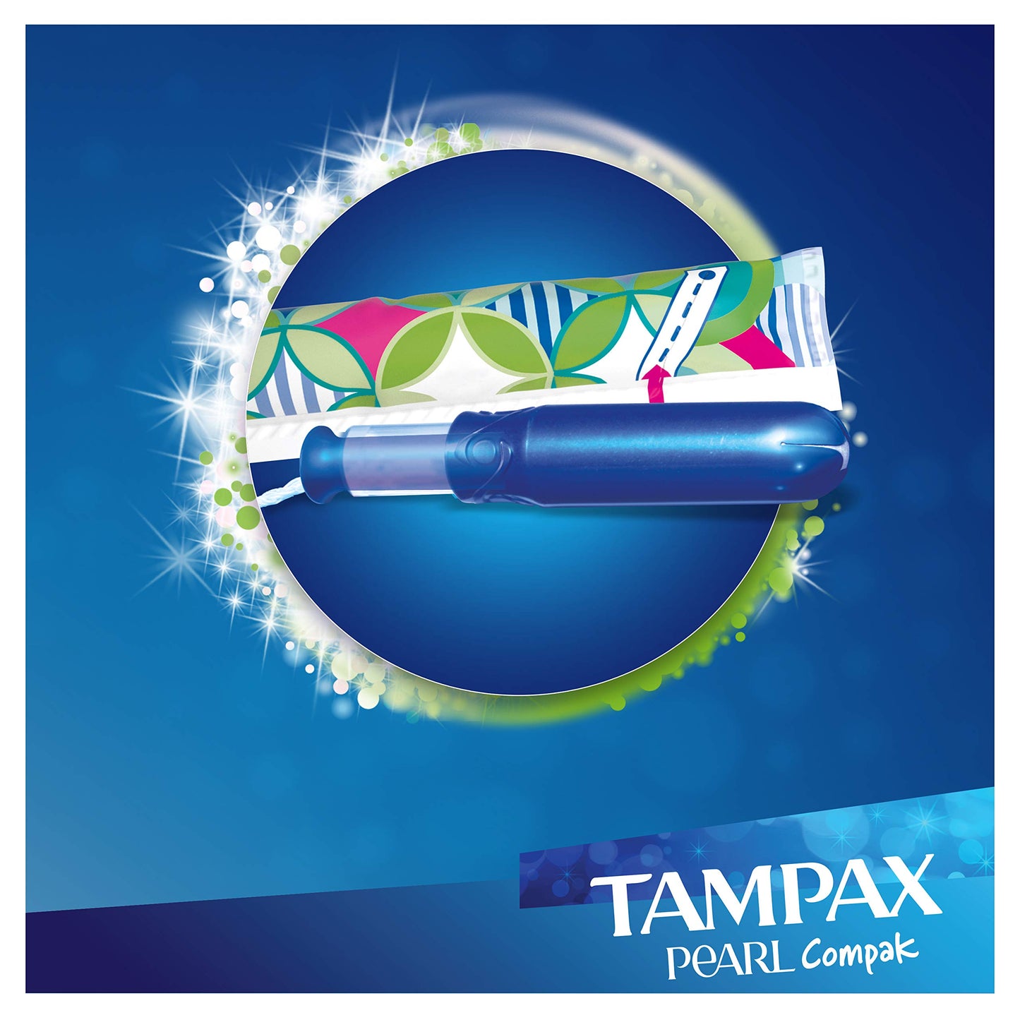 Tampax Pearl Compak Tampons, Super, with Plastic Applicator