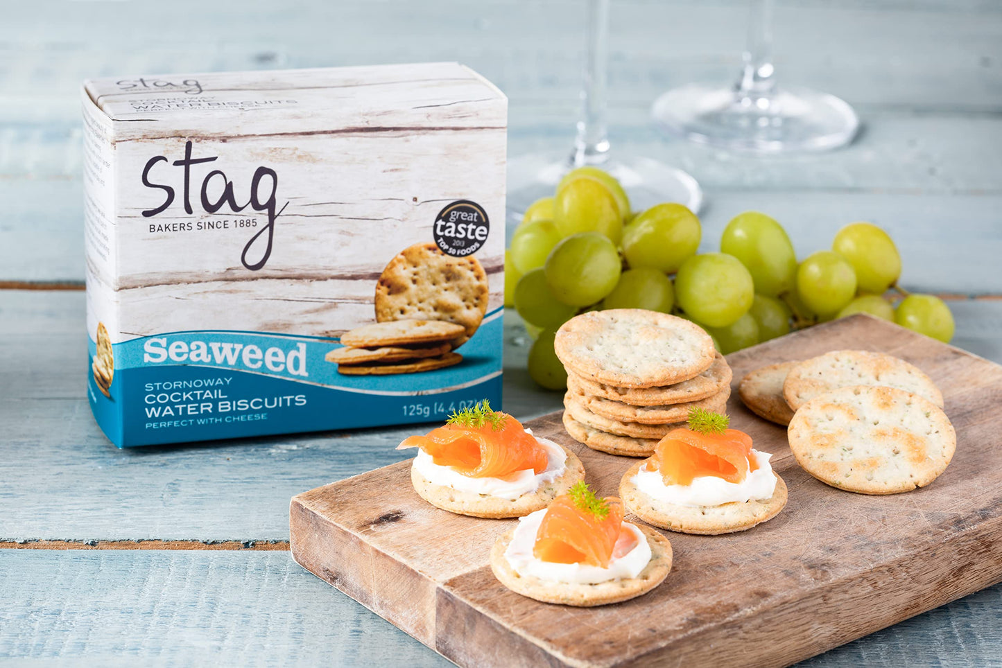 Stag Bakeries - Cocktail Seaweed Water Biscuits 100g