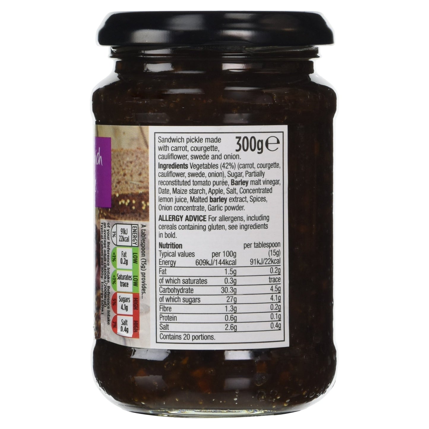Morrisons Sandwich Pickle, 300g