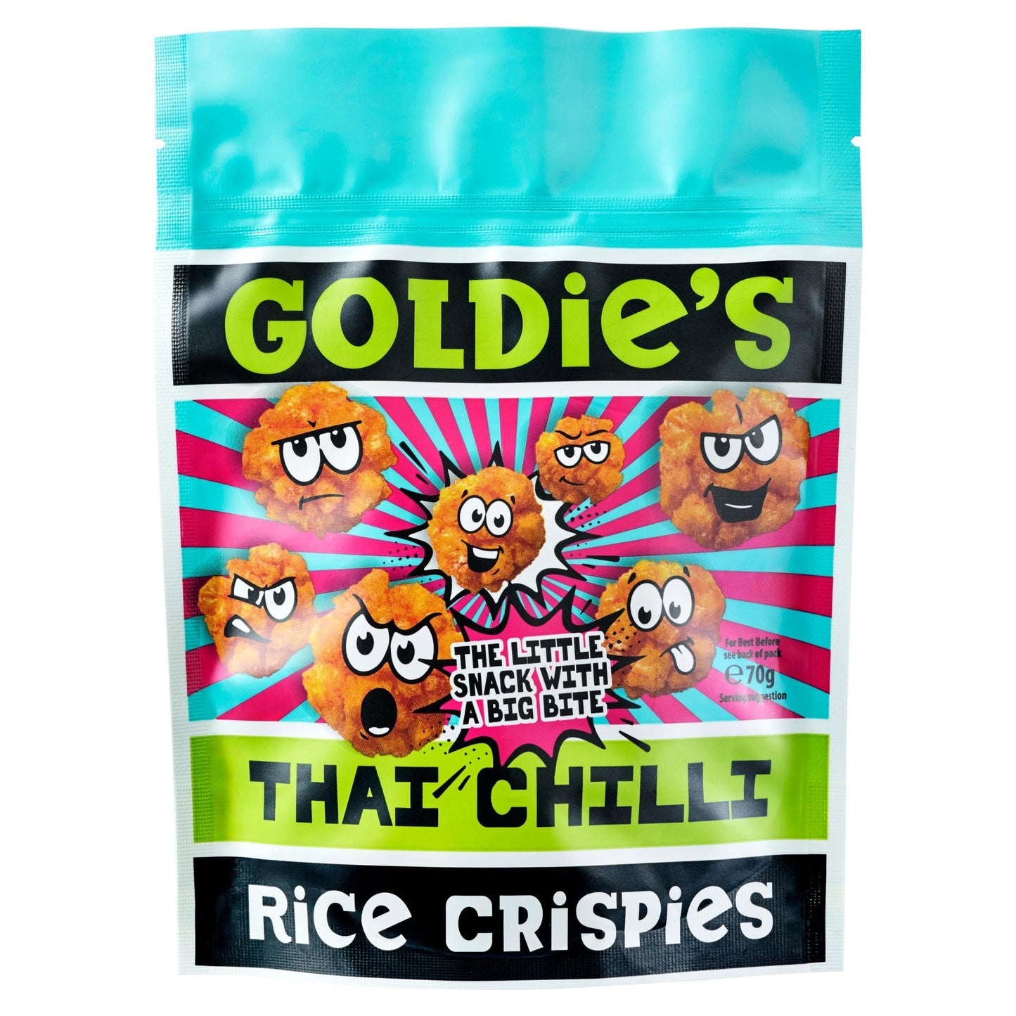 Goldie's Thai Chilli Rice Crispies, 70g