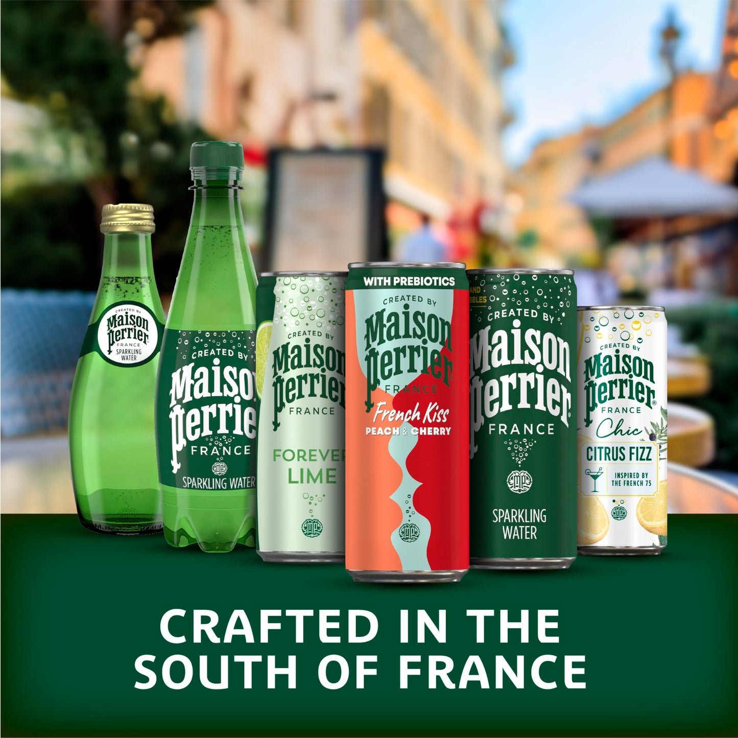 Maison Perrier Sparkling Water Cans Case Pack