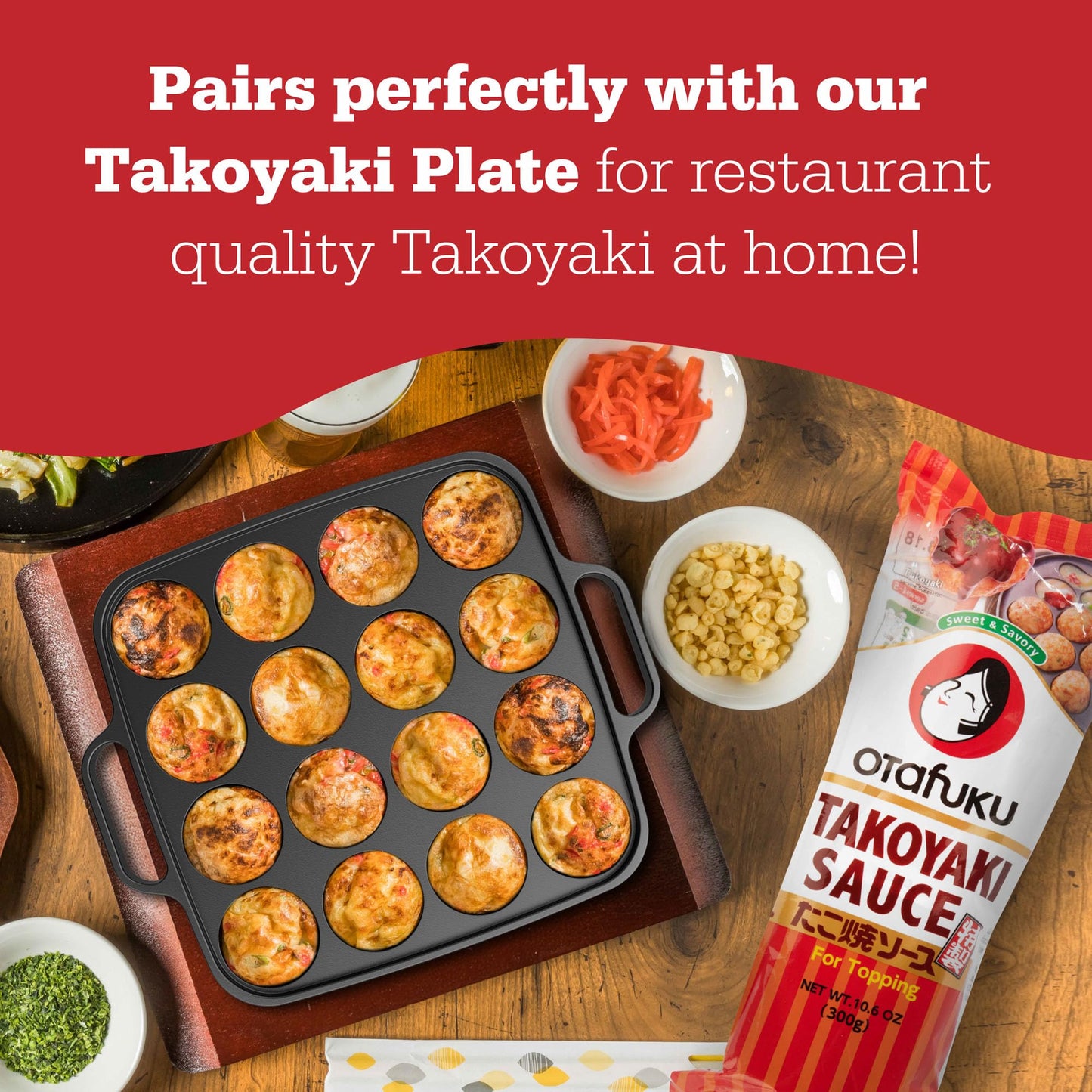 Otafuku Takoyaki Sauce Kokusai (300g) 255ml